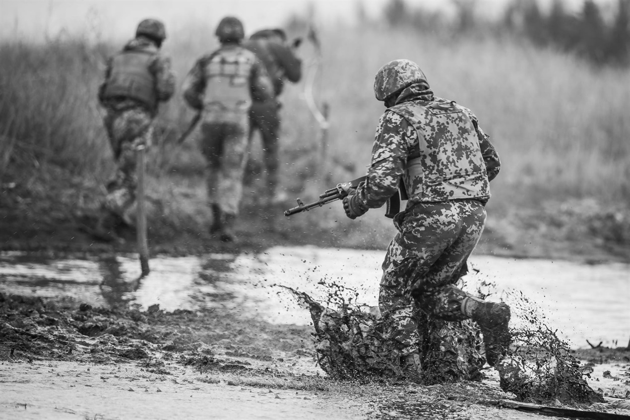 Украинские военные