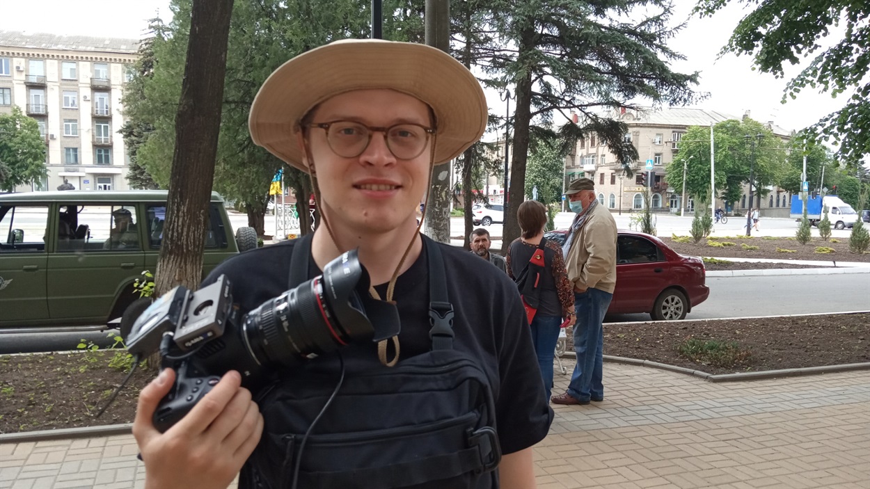 Оператор Богдан Кинащук из Авдеевки стал частью команды, которая расскажет о европейском Донбассе