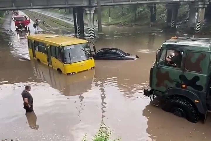 Затопление в Мариуполе в 2020 году