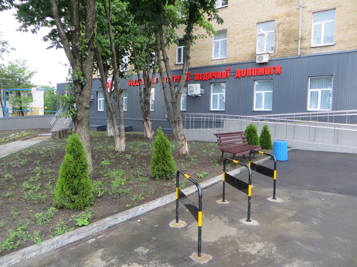 Велопарковка в Покровске