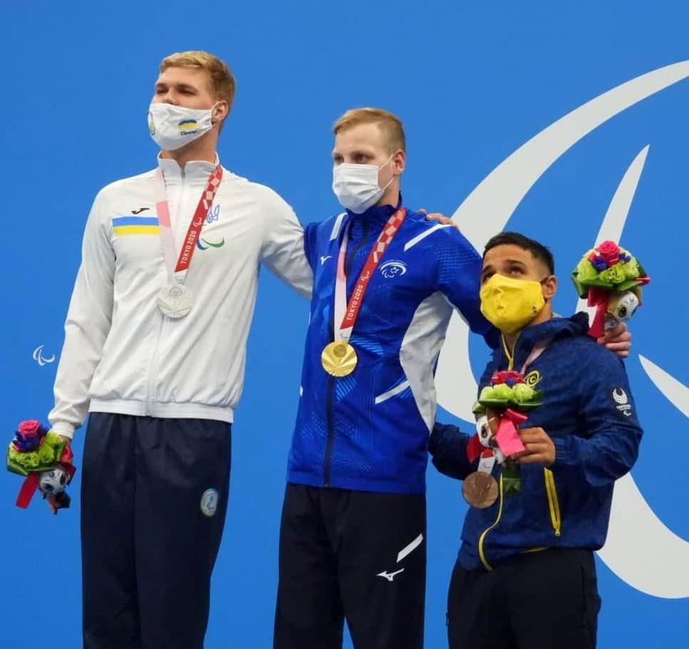 ліворуч - Андрій Трусов, безумовним лідер за кількістю медалей серед спортсменів від України