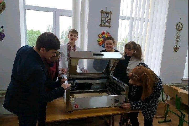 Оборудование для школьной фирмы закупили в рамках проекта "Социальное школьное предпринимательство".