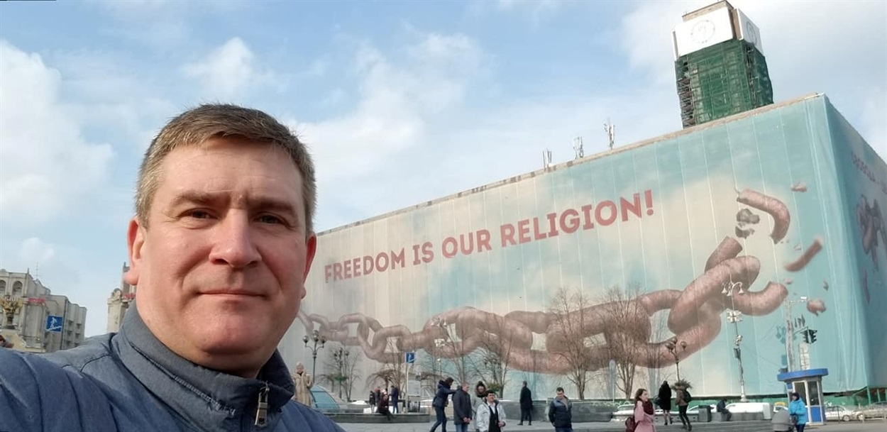 Вадим Дубовський - далекобійник з Донбасу, що живе та працює у Чикаго