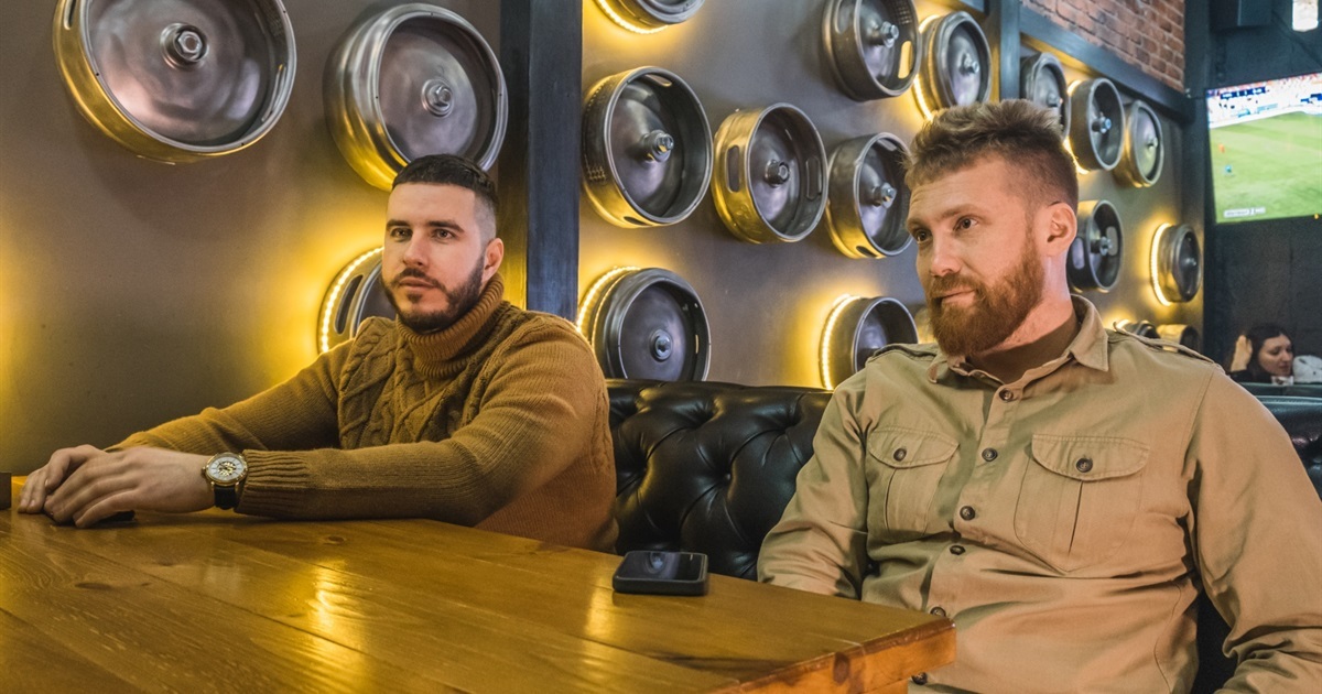 Дмитрий и Евгений - основатели Puzo Pub в Северодонецке