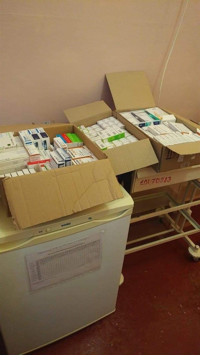 Доставленная в Донецкую область партия инсулина