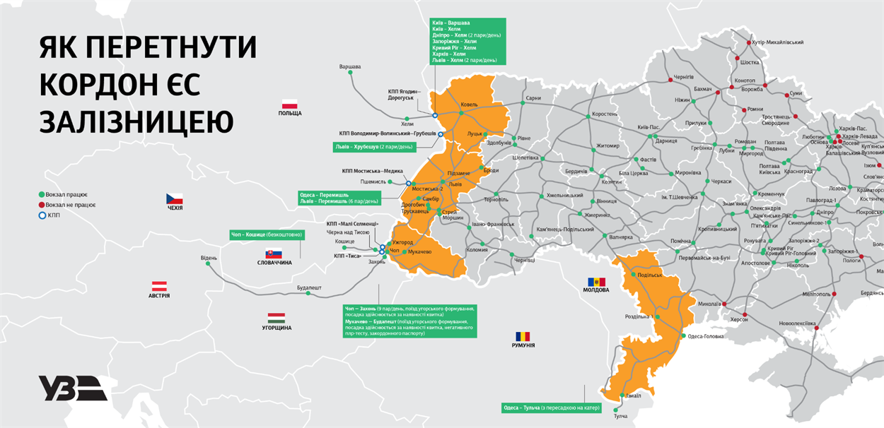 пограничный пункты на границе с ЕС