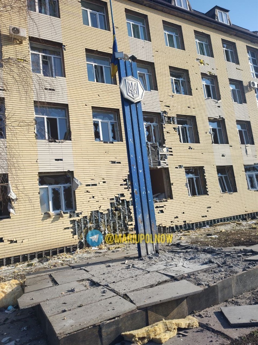 Приміщення, яке стало прихистком для багатьох мешканців Маріуполя