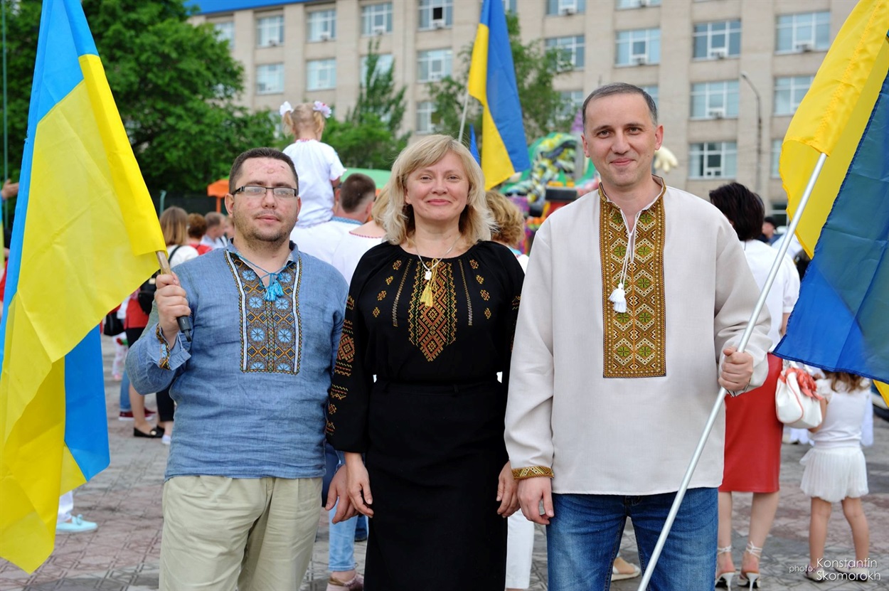 Максим Попов, Елена Нижельская и Виталий Балковский - общественники Северодонецка