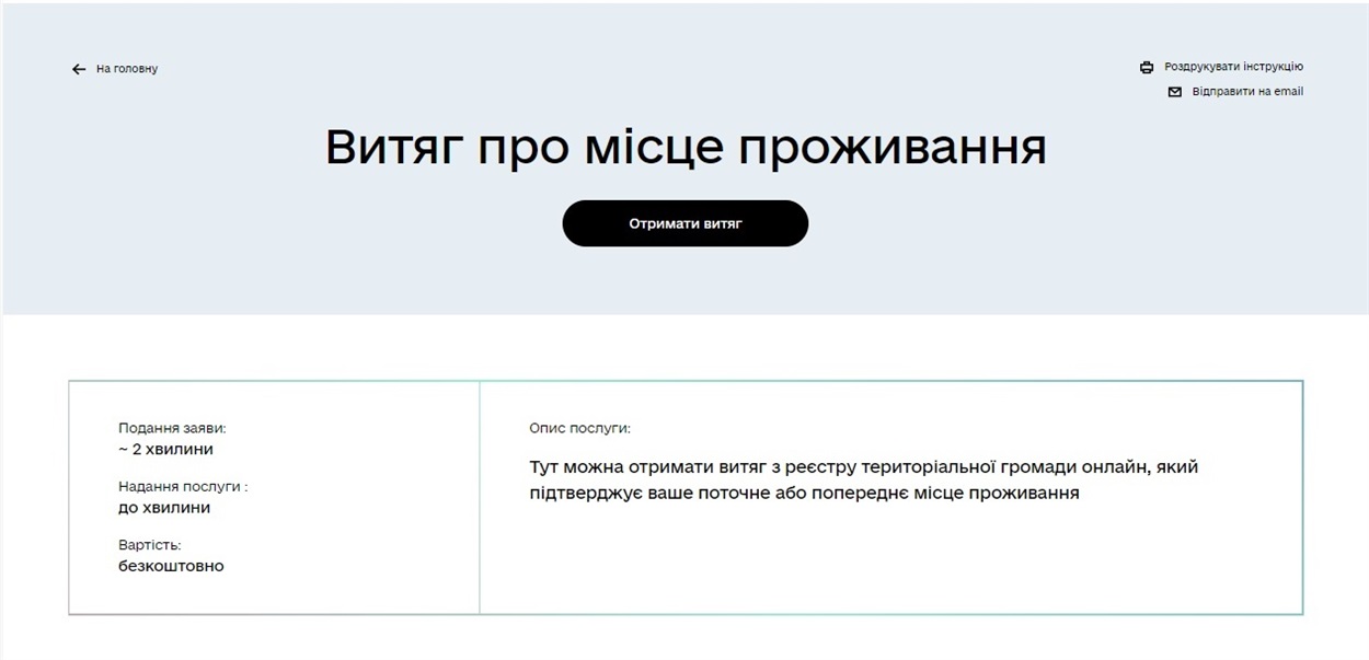 как получить выписку о месте проживания