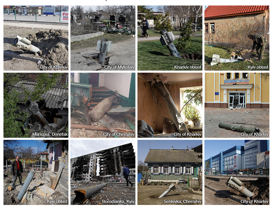 Докази російської військової агресії