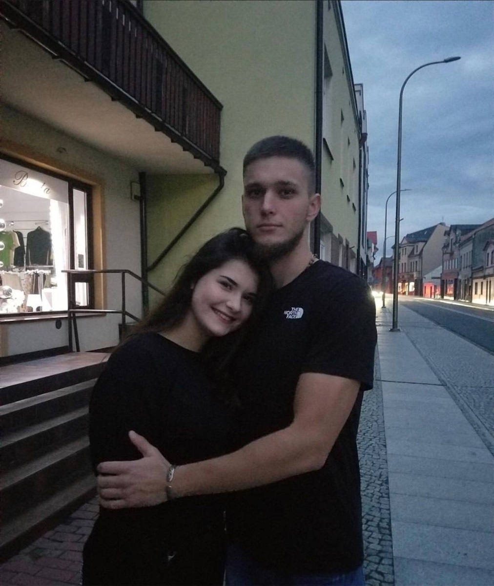 Ольга з братом Владом