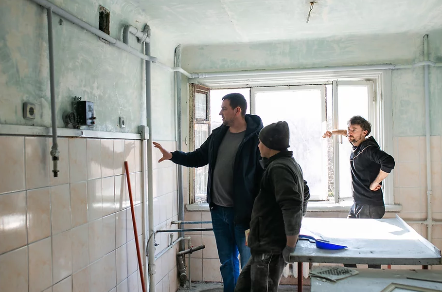 Кімнати до ремонтних робіт