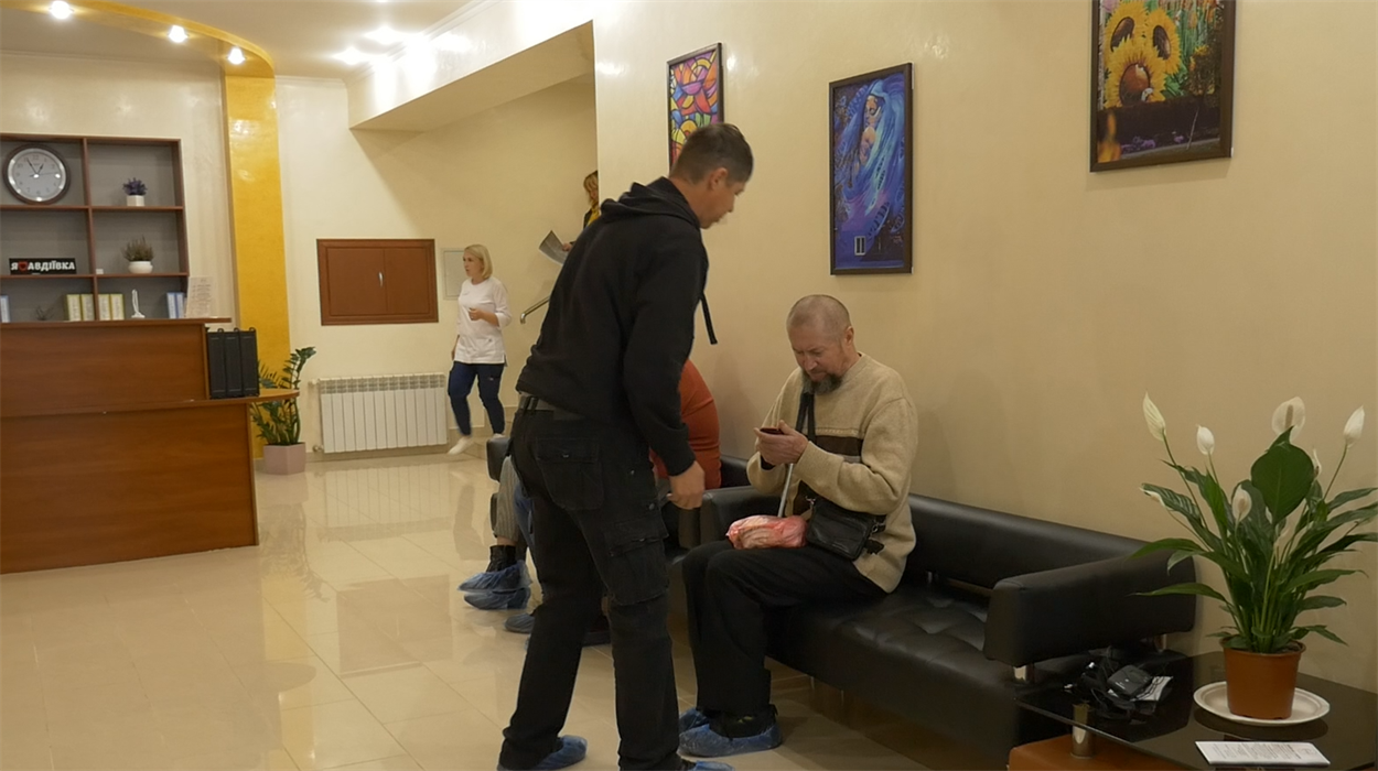 з Авдівки у Києв, лікарня міська