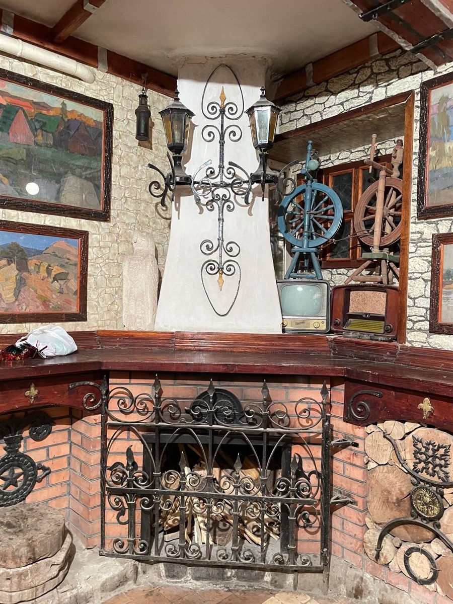 Камін в музеї