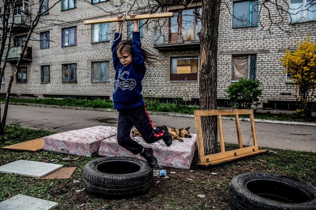 Краматорськ, дитячий майданчик