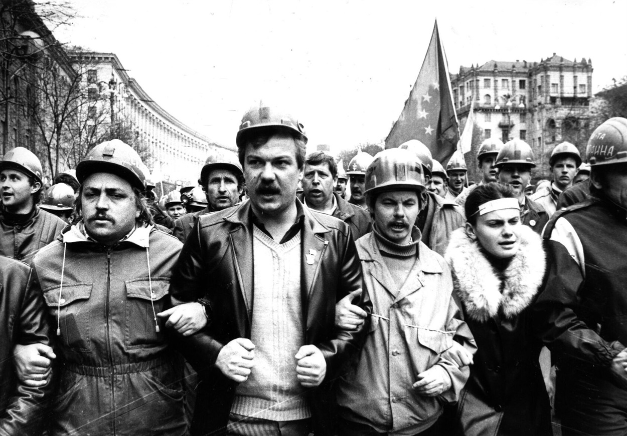 Страйк шахтарів Донбасу в Києві, 16 квітня 1991 року 