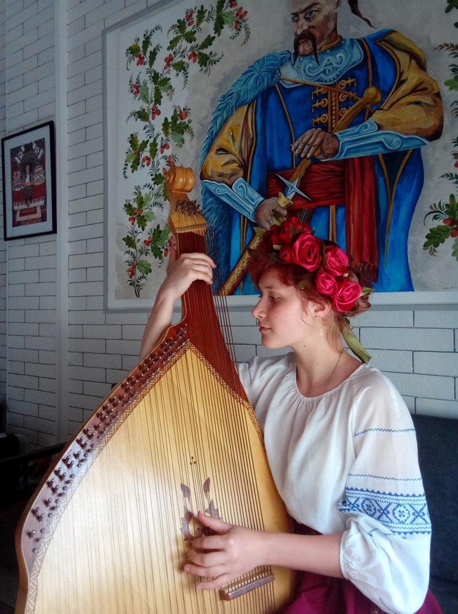 В Храмі Петра Могили Марія вчилася грати на бандурі