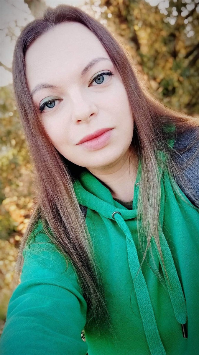 Катерина Горячко у м. Щецин