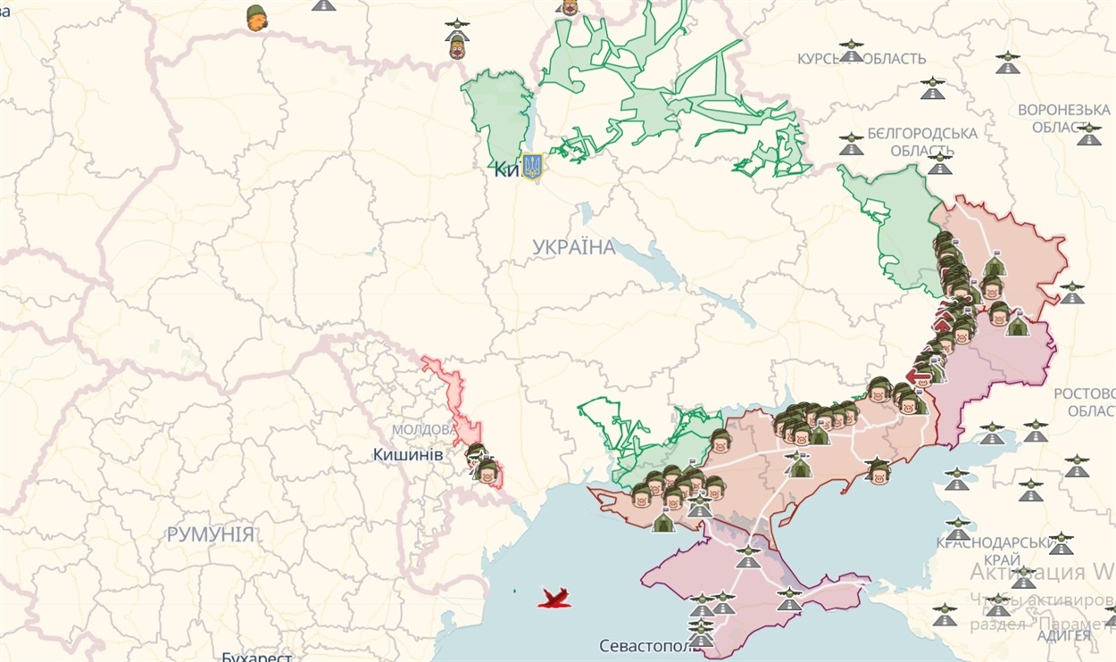 deep state карта бойових дій