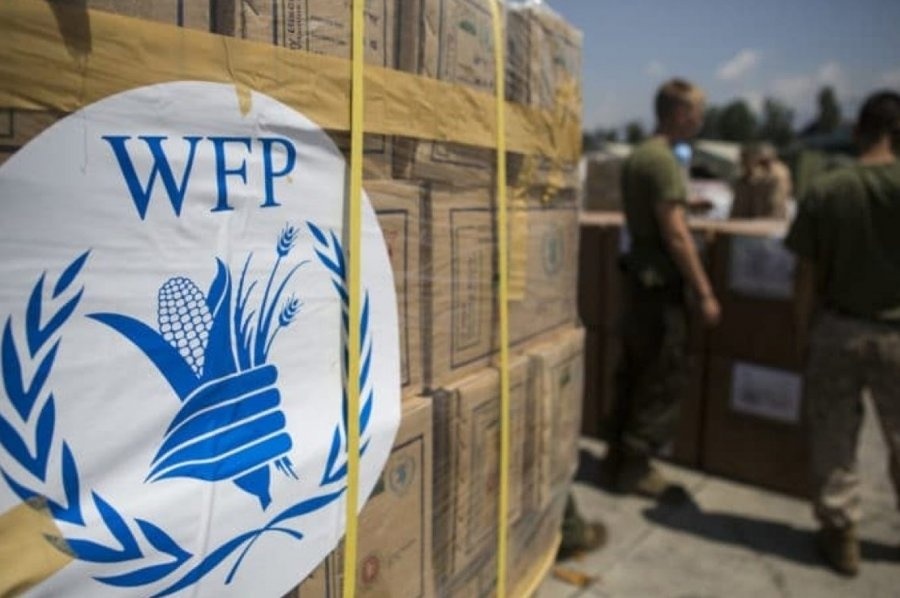 uрошова допомога від WFP
