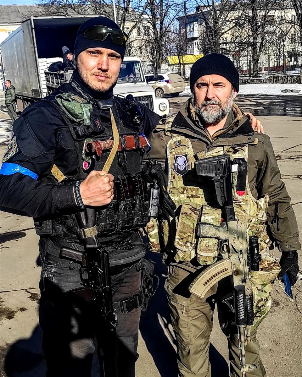 Гайдай з очільником Патрульної поліції Луганщини