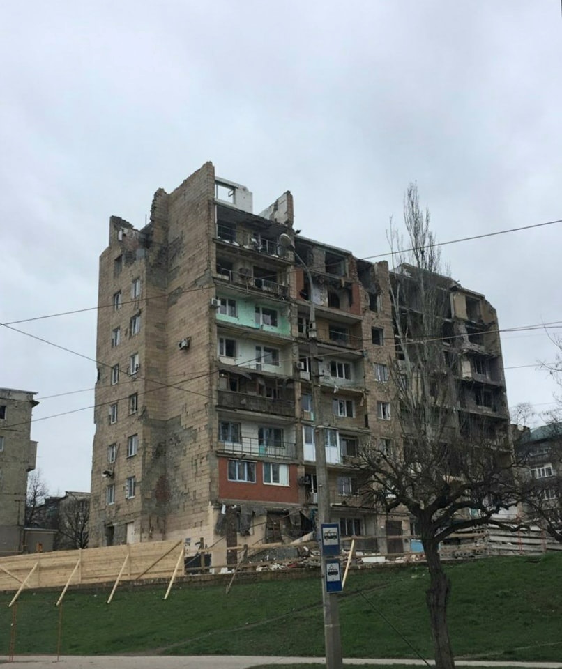 Нині будинок, у якому жила Наталя, виглядає так