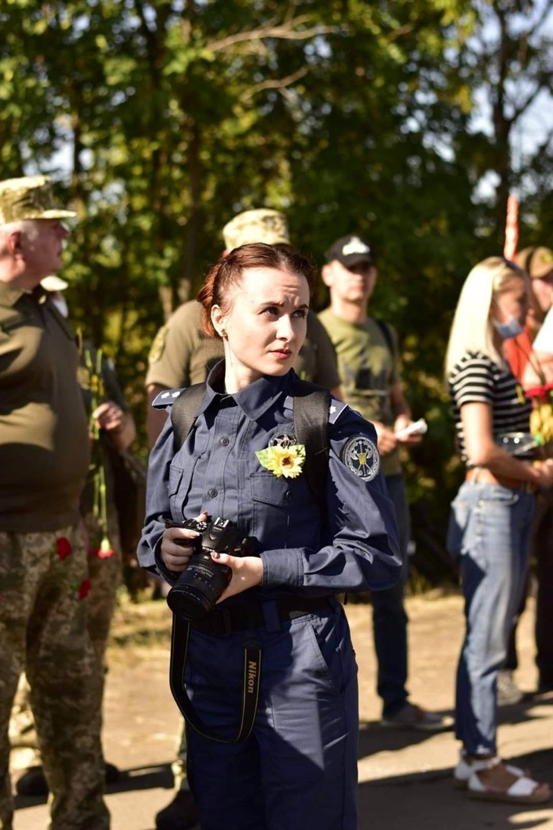 Світлана на службі в ССО 
