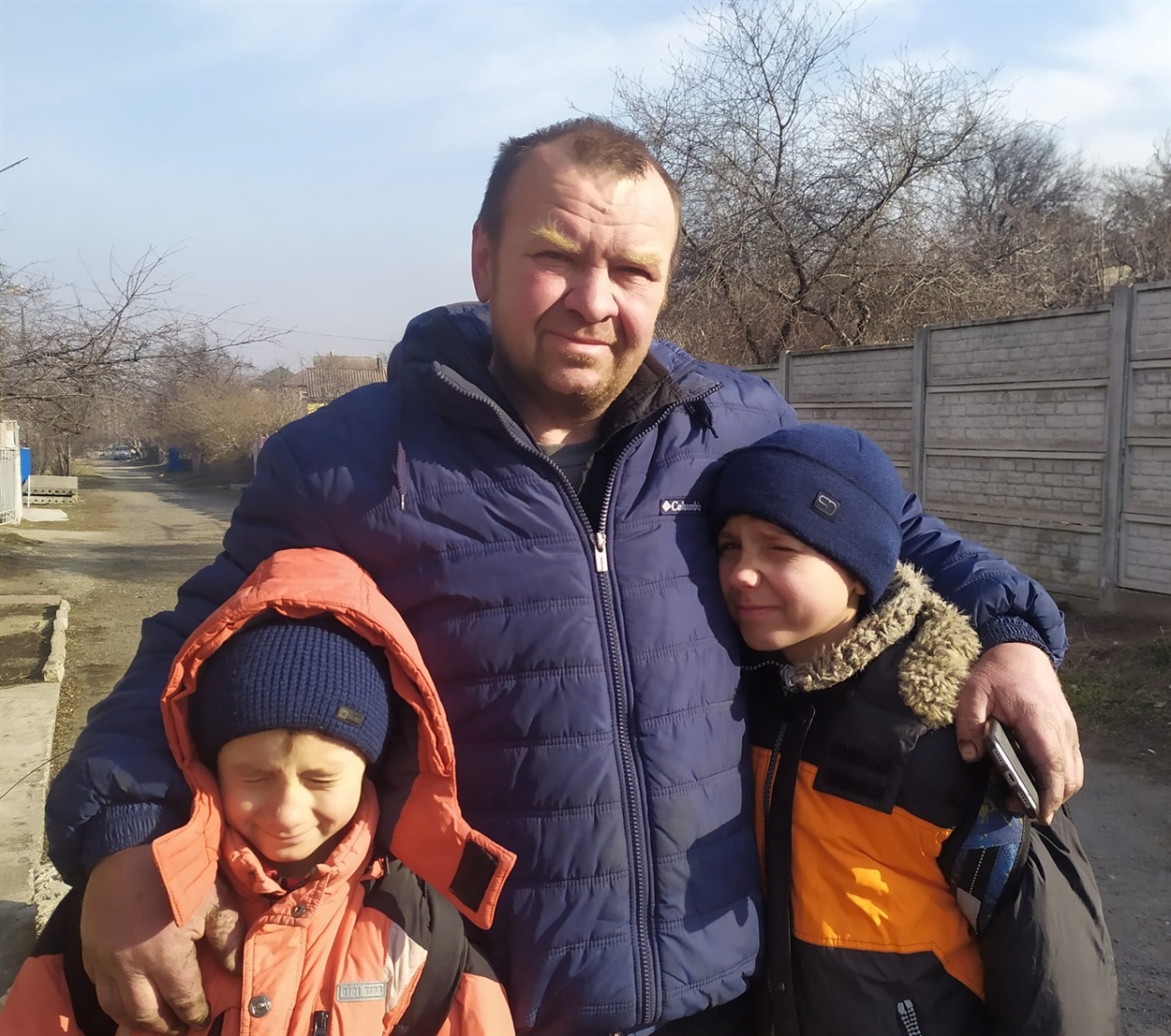 Роман з синами