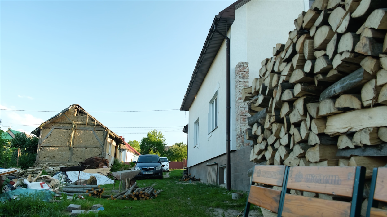 Подвір'я Стафиняків на Львівщині