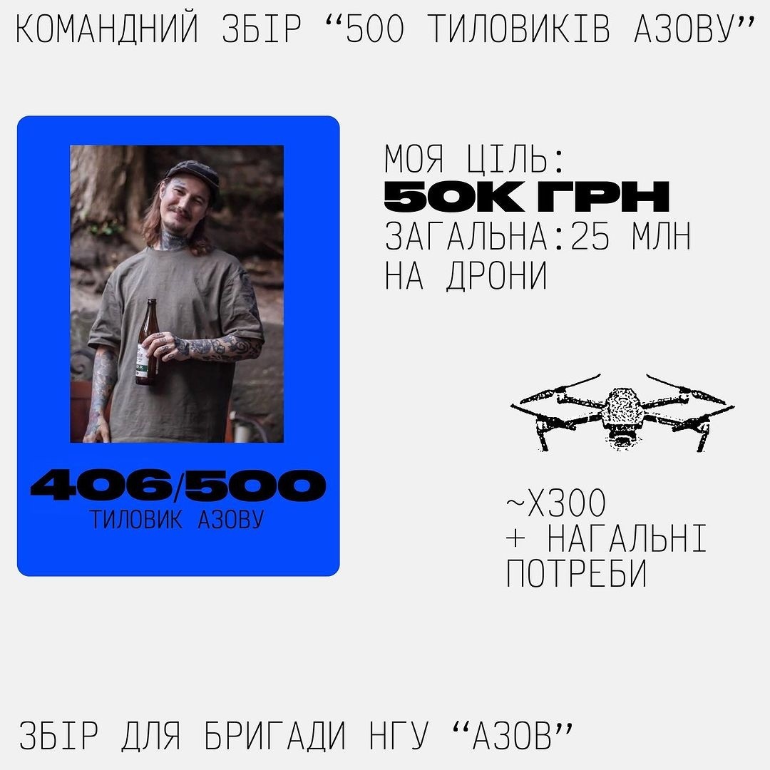 Збір для "Азову"