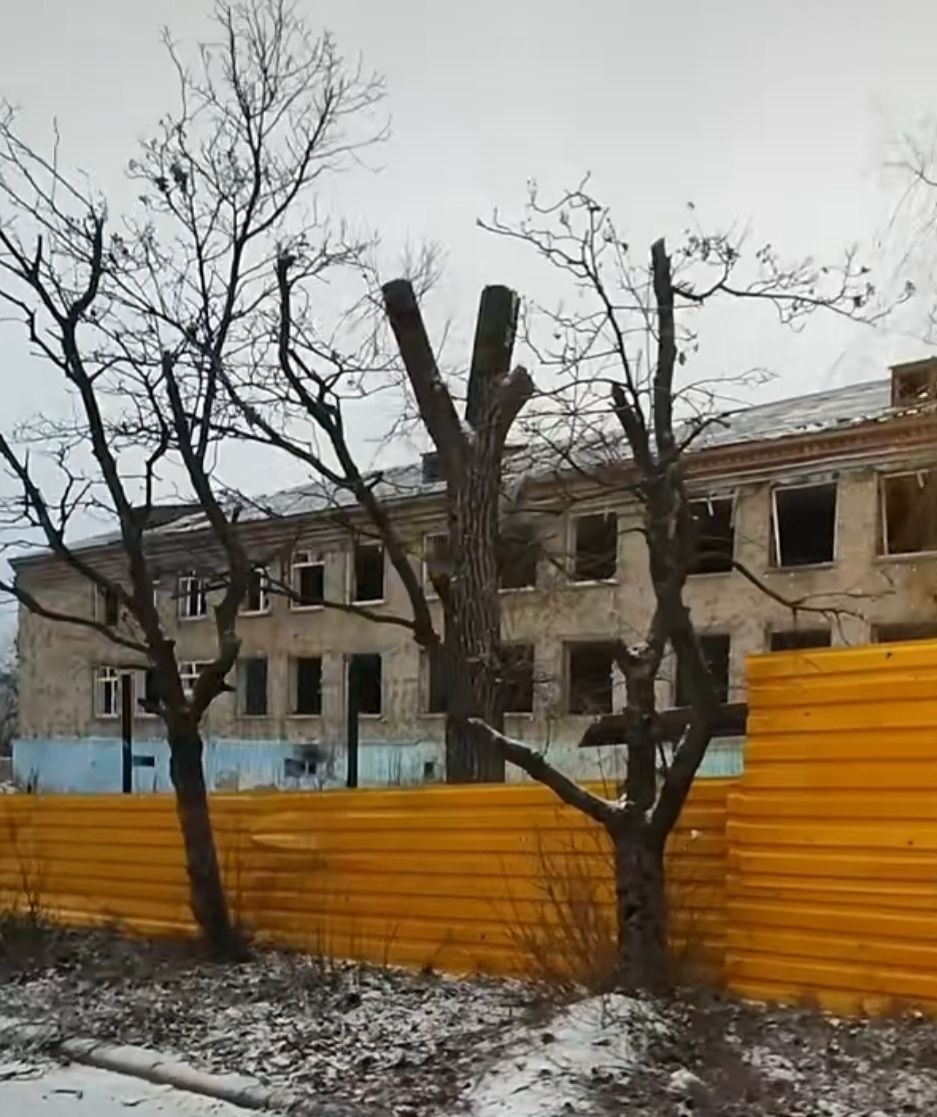 Так школа №3 виглядає після приходу окупантів