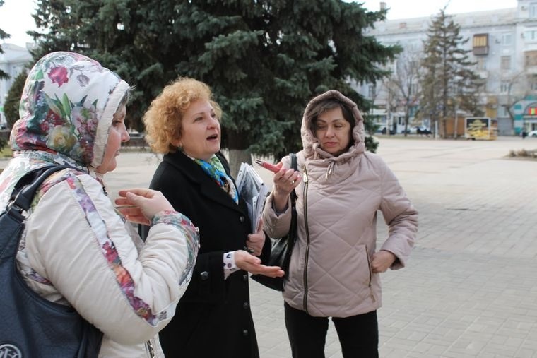 Світлана проводила екскурсії містом 