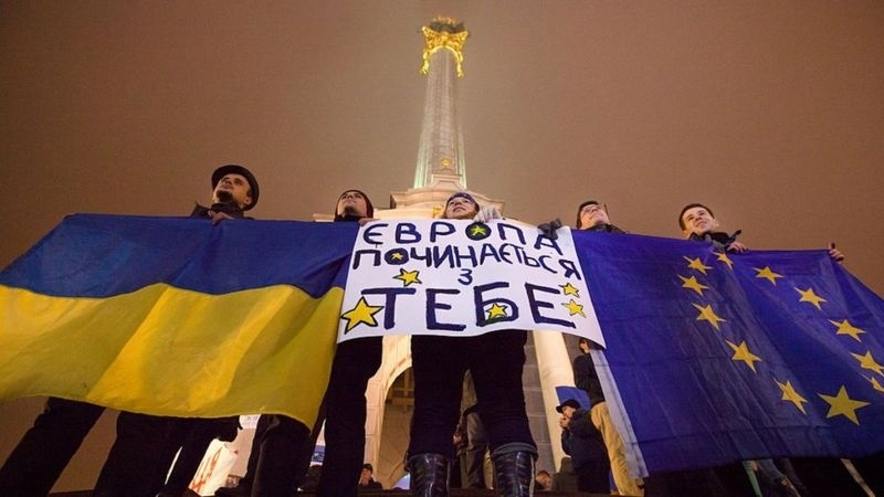Світлана стала учасницею Євромайдану в Києві 