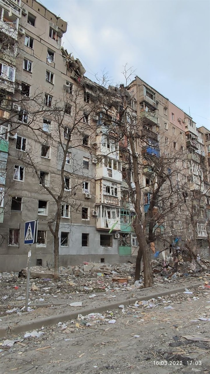 З літака росіяни скинули бомбу на будинок Георгія