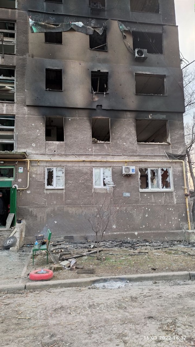 Будинок вигорів внаслідок чергового обстрілу росіян