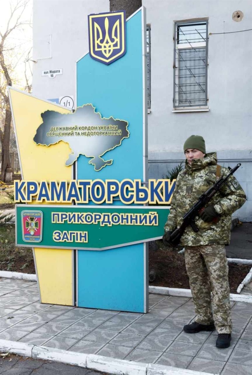 Максим Фідря на службі