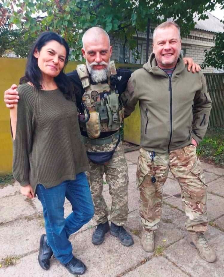 Лариса з чоловіком і братом Іваном