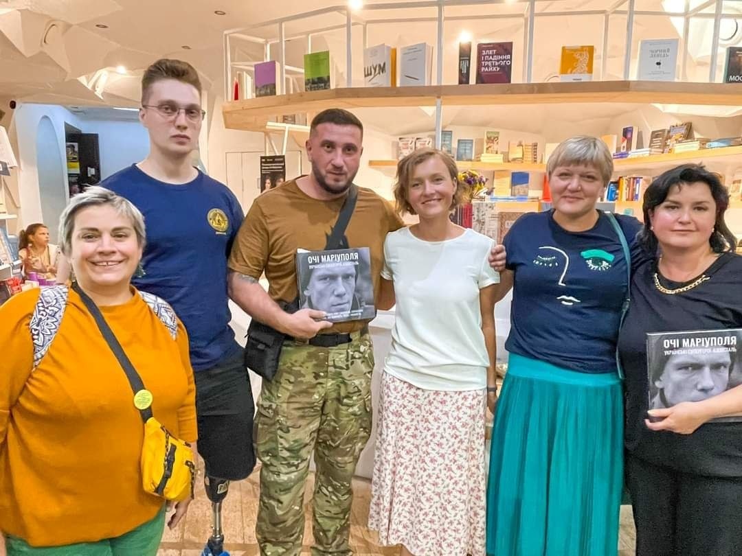 На презентації книги "Очі Маріуполя" у Києві