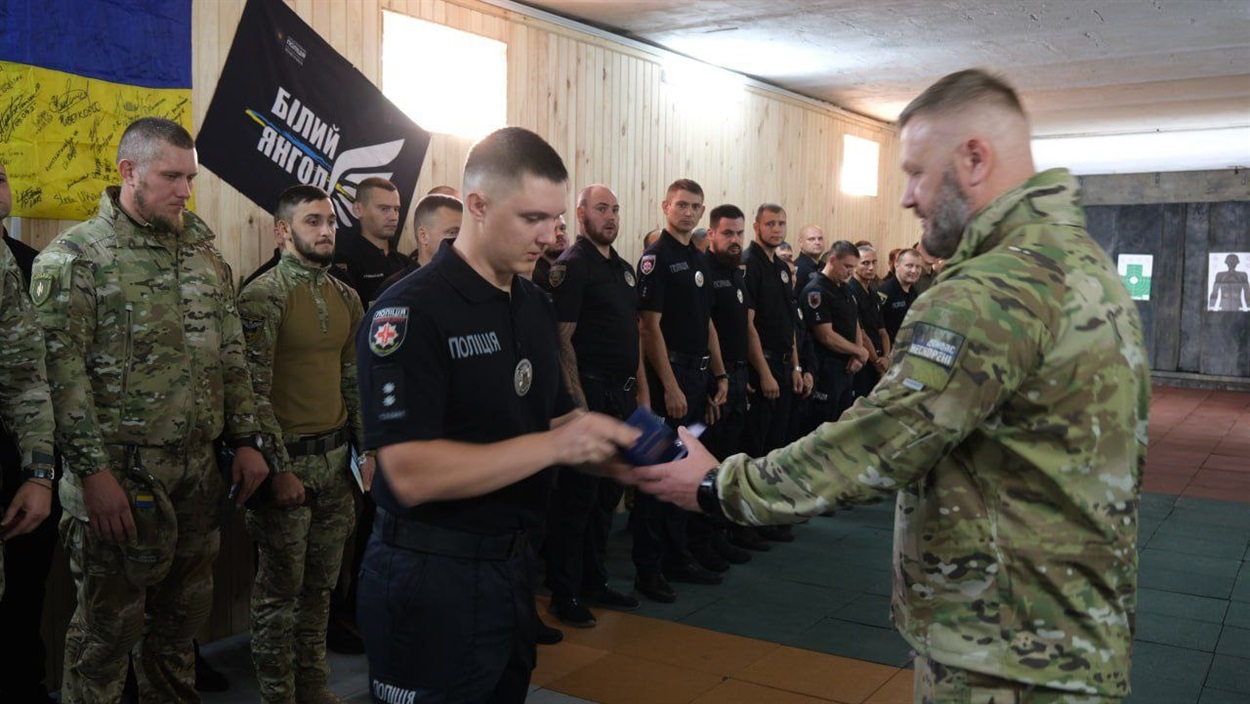 Олександр отримав відзнаку Нацполіції