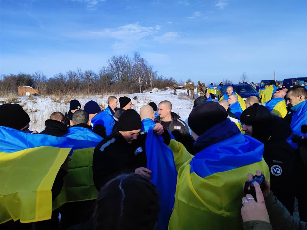 31 січня з полону повернулися 207 українських воїнів