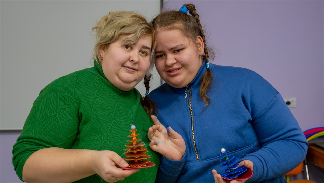 Олена Пеливяна з донькою Настею