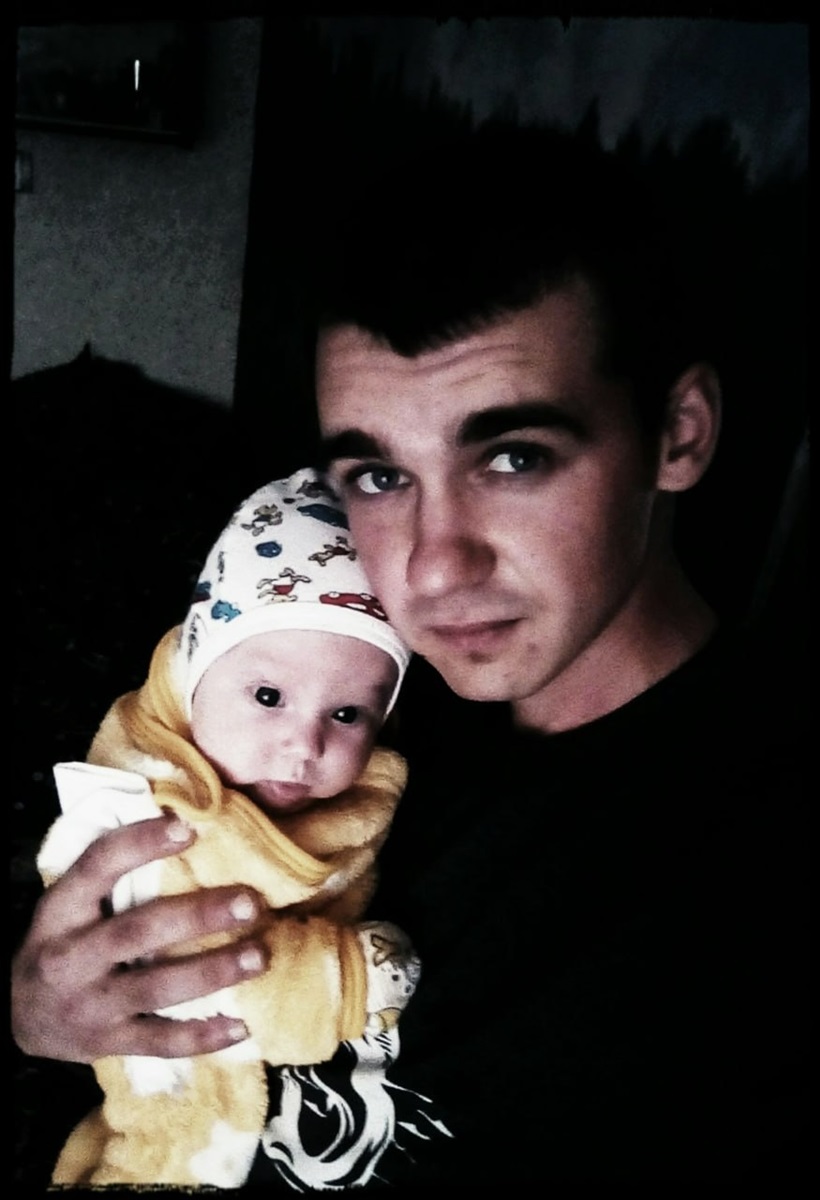 Богдан з донькою