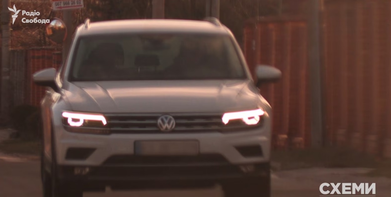 Volkswagen Tiguan, яким володіє тесть Кириленка