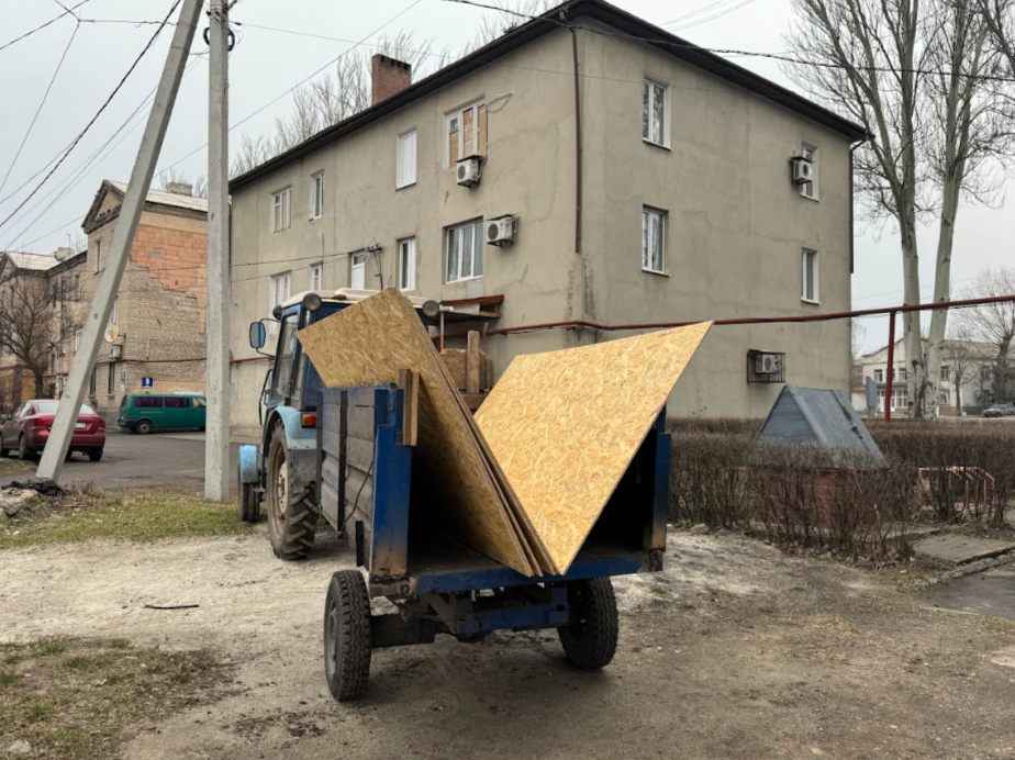 Підготовка до відновленння будівлі