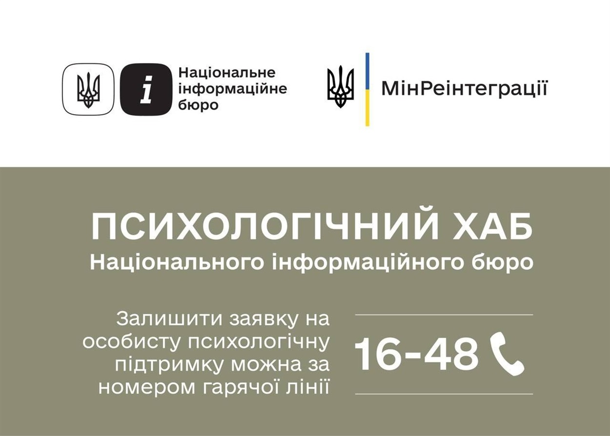 Гаряча лінія Психологічного ХАБу НІБ, куди можна звернутися за психологічною підтримкою ветеранами/ветеранками, які пережили полон