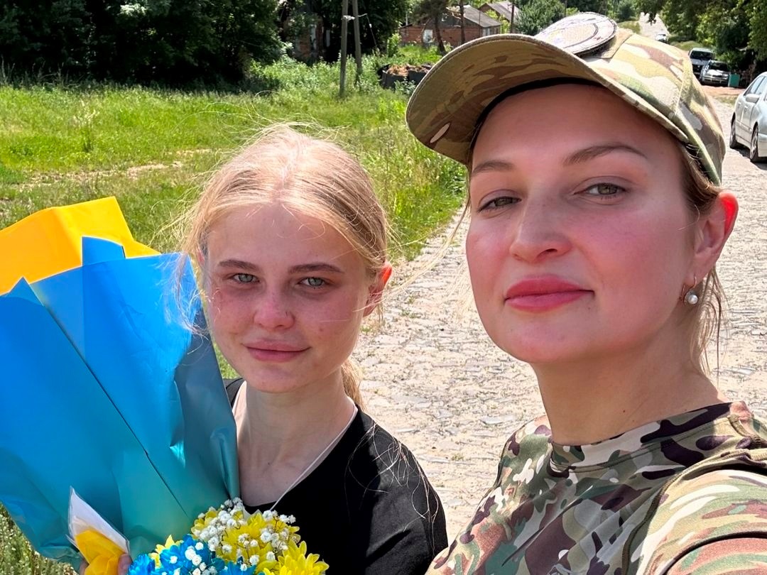 Мар'яна Чечелюк майже після двох років полону