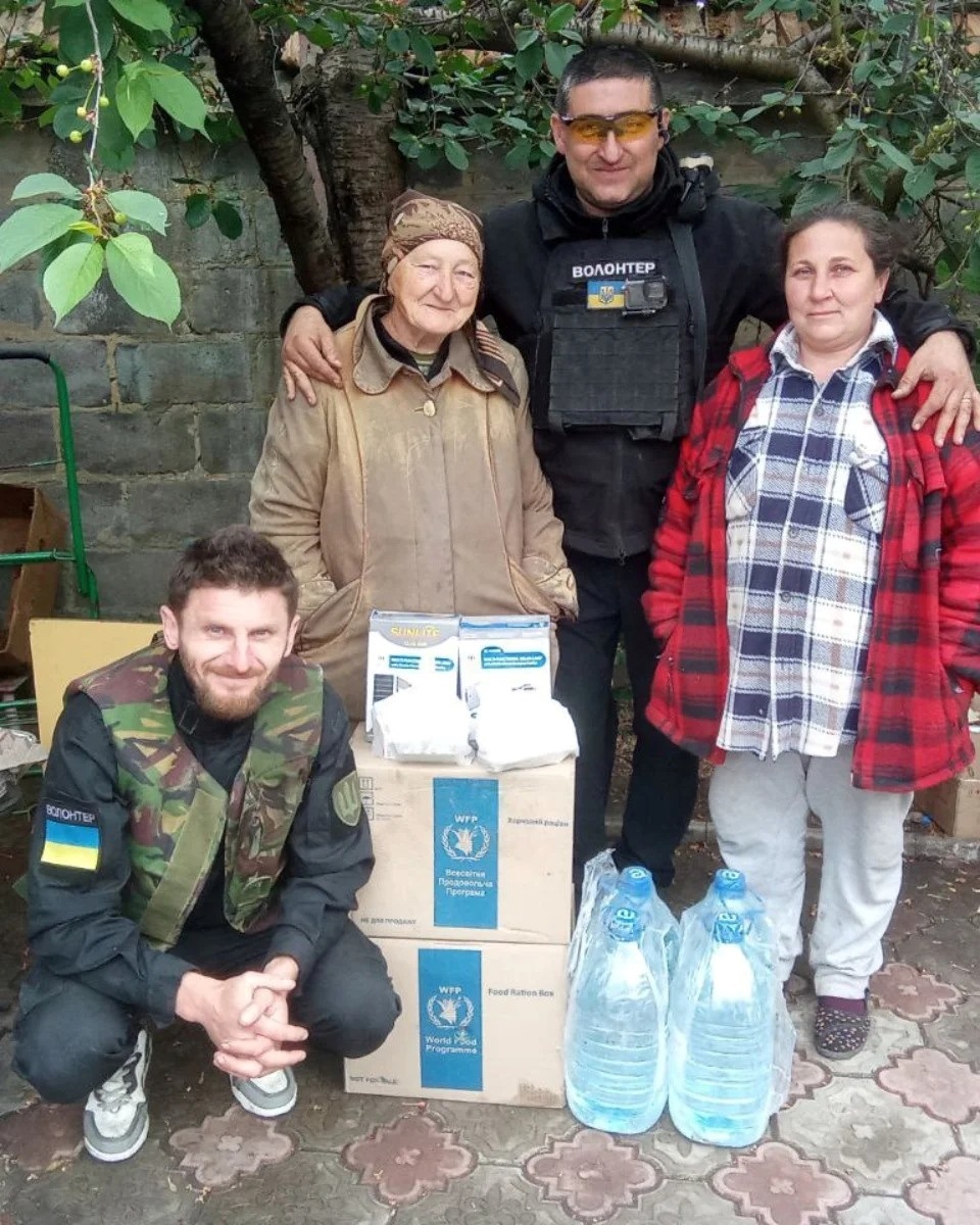 Олександр Ягмуров під час місії у Волноваському районі