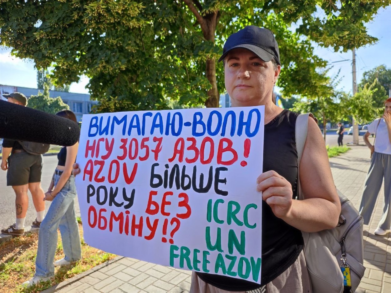 Вікторія — тітка військовополоненого "азовця"