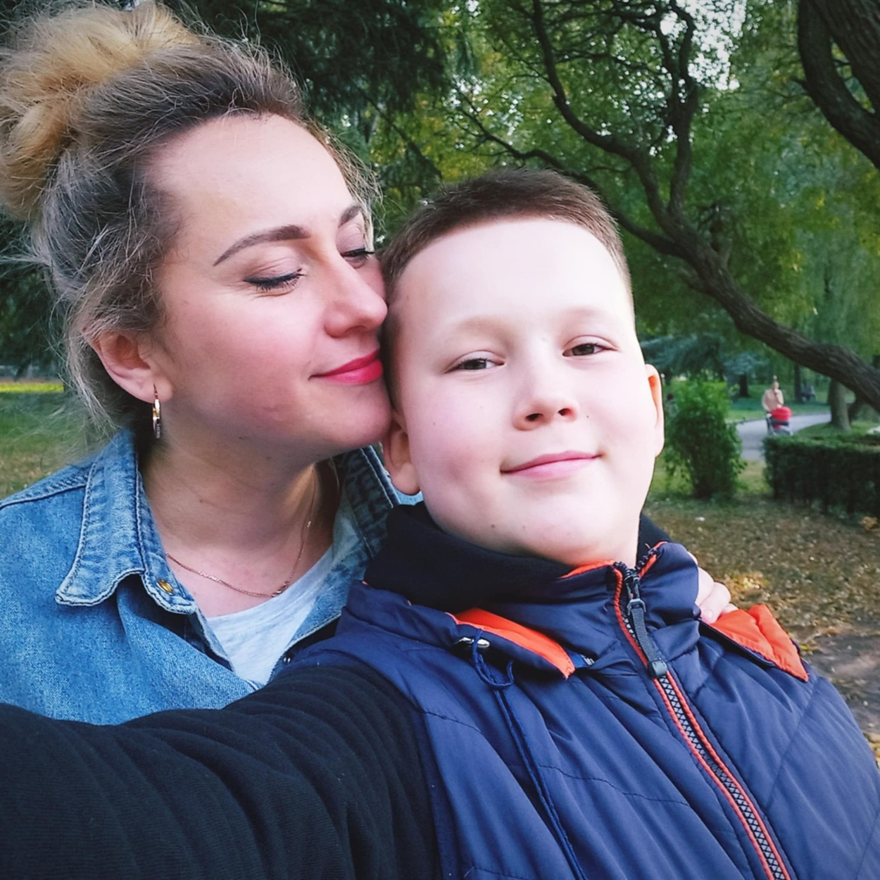 Христина з сином Костянтином