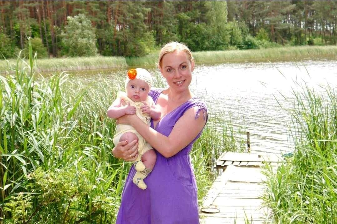 Оксана з донькою 10 років тому
